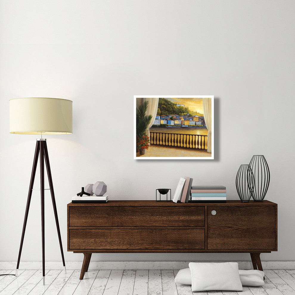 "Italian View" Digital Paper Print by Diane Romanello, 34"x26"