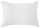 Hera Washed Linen Tailored Dutch Euro Pillow, 27"x39", White, 1 Piece