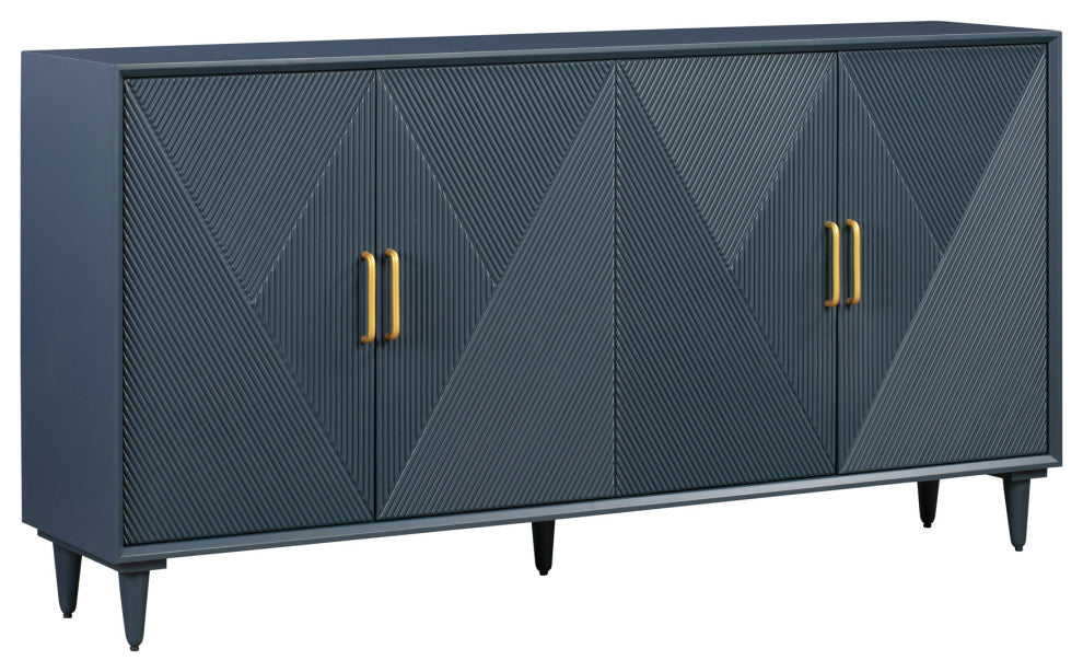 Arvada 4 Door Sideboard, Blue