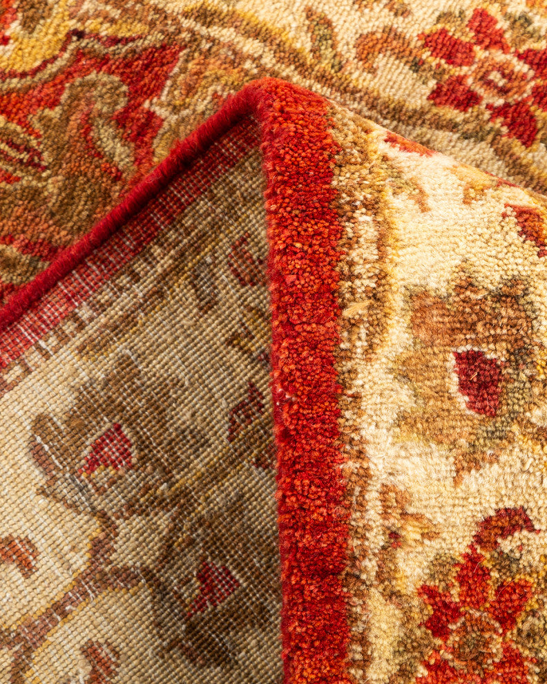 Mogul, One-of-a-Kind Hand-Knotted Area Rug Orange, 2' 7" x 7' 10"