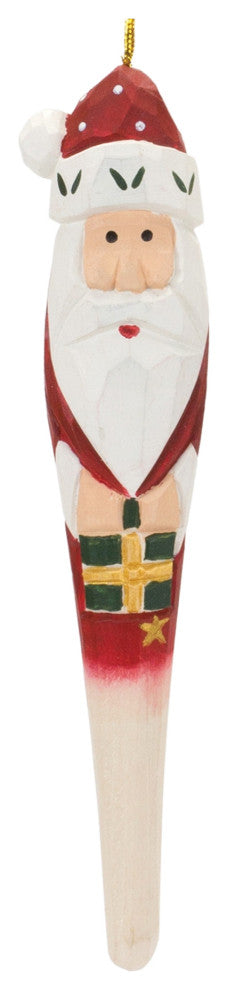 Santa Drop Ornament, Set of 12