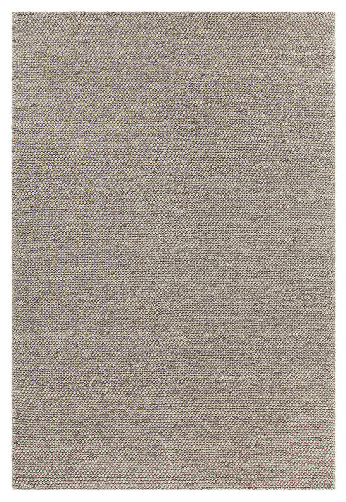 Sinatra Hand Tufted Rectangle Area Rug, Taupe/Gray/Cream 9' X 13'