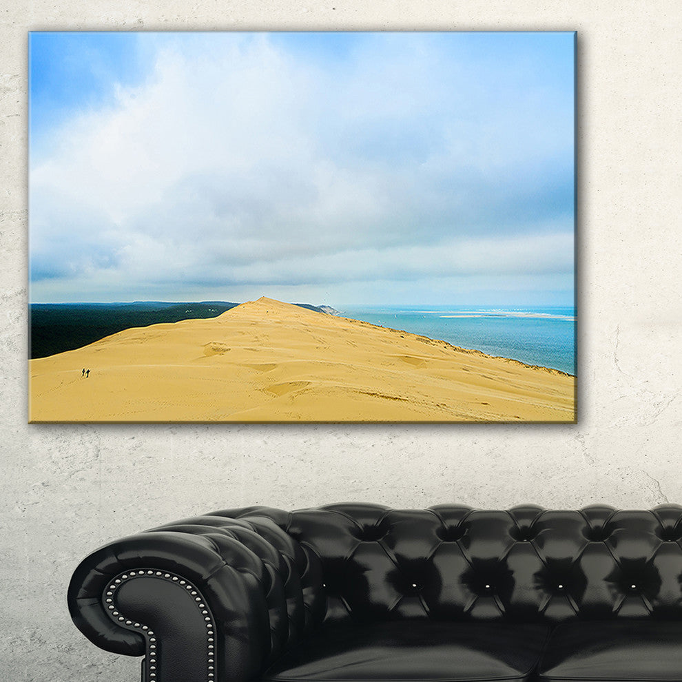 "Cala Violina Bay Beach Tuscany" Landscape Wall Art Print, 40"x30"