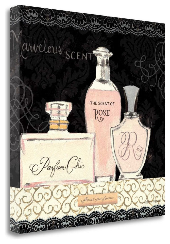 "Les Parfum I" By Marco Fabiano, Giclee Print on Gallery Wrap Canvas