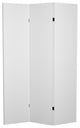 6' Tall Do It Yourself Canvas Room Divider, 3 Panel