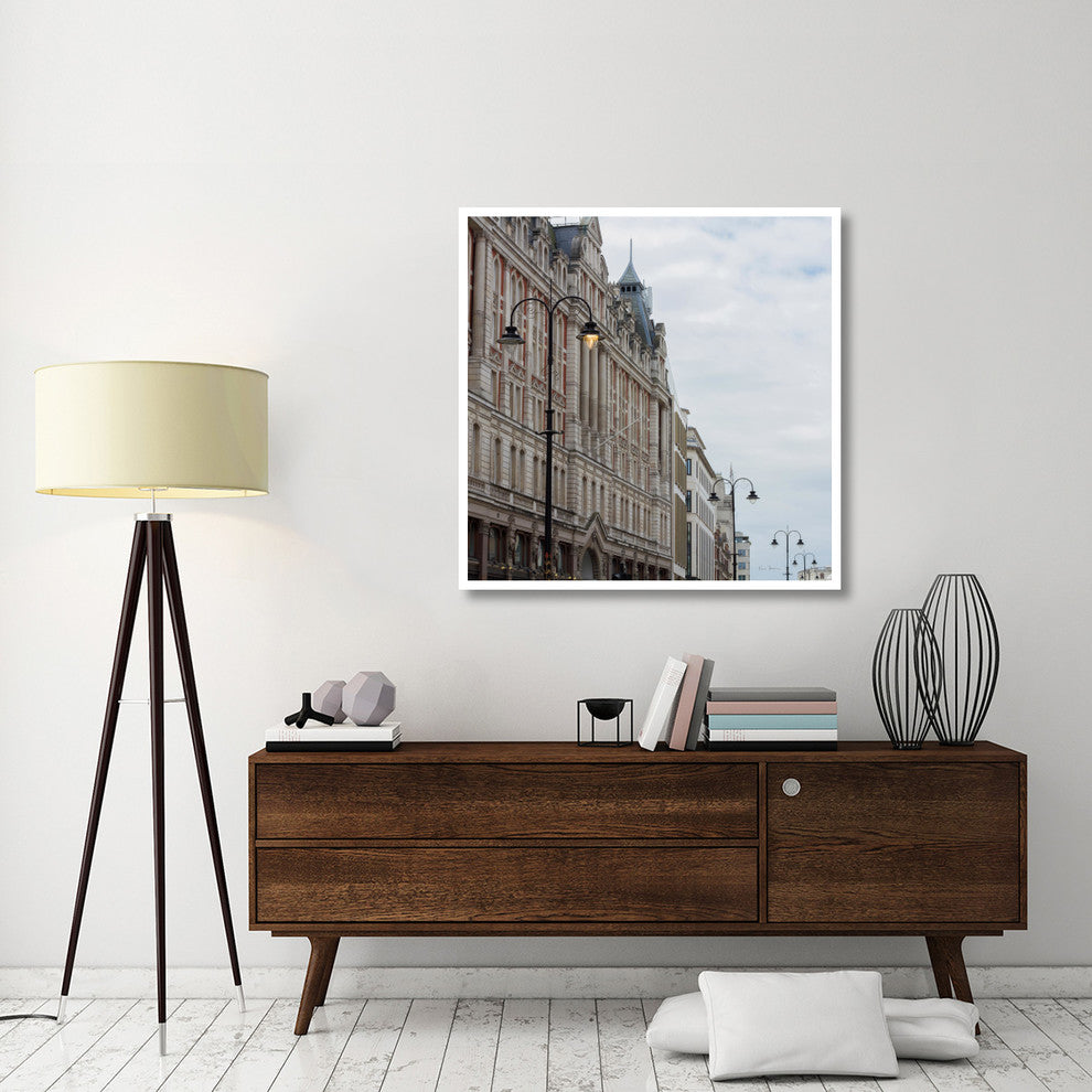 "The Strand Lights" Digital Paper Print by Keri Bevan, 42"x42"