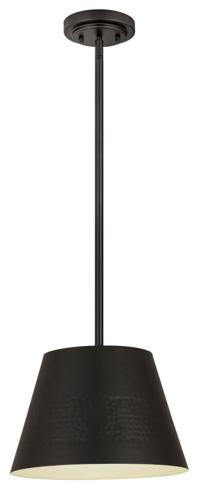 Zlite 6013-12MB 1-Light Chandelier, Matte Black