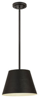 Zlite 6013-12MB 1-Light Chandelier, Matte Black