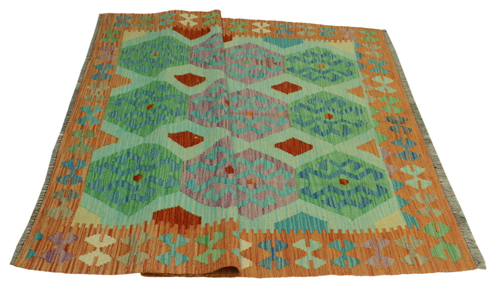 Sangat Kilim Mariana Lt. Green Rug
