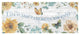 "Butterfly Bloom IV on Wood Gray" Paper Print by Daphne Brissonnet, 52"x22"