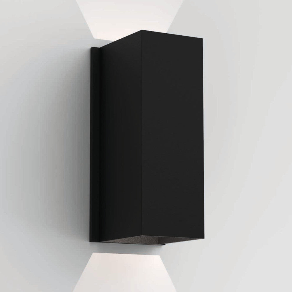 Astro Oslo 255, Outdoor Wall Light (Textured Black)