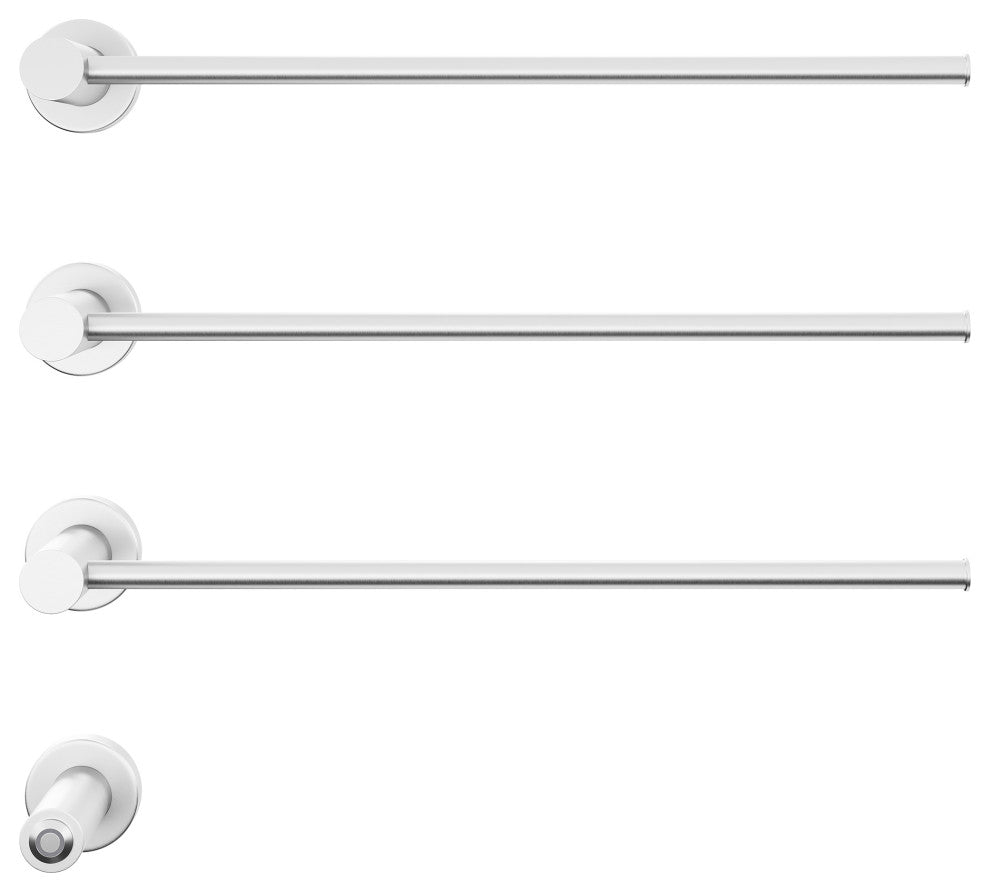 Claire 3-Bar Electric Towel Warmer, Chrome