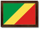 Congo Republic Country Flag Canvas Print, 21"x30"