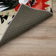 Indoor/Outdoor Kendall KE3 Khaki Machine Washable 1'8" x 2'6" Rug
