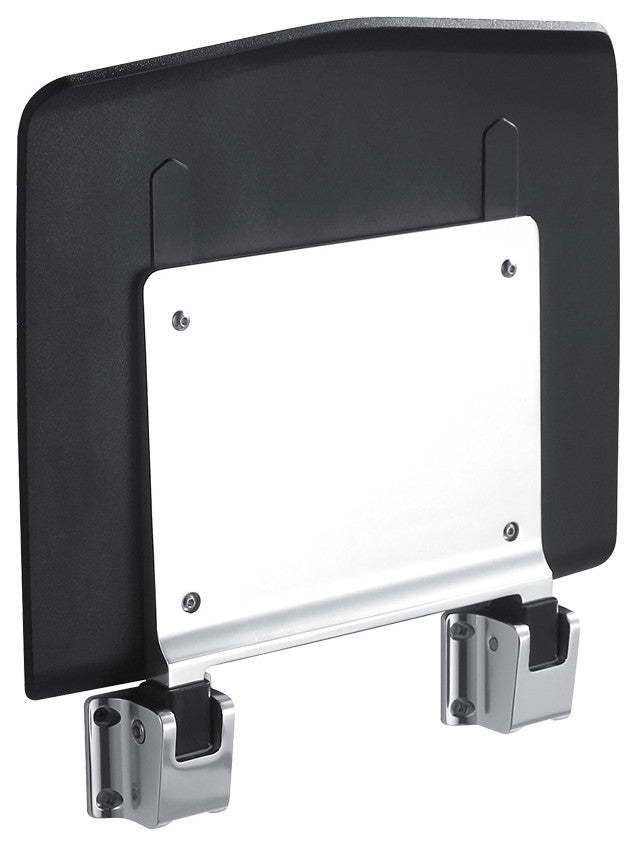 Transolid Maddox 3-Piece Bathroom Safety Accessory Kit, Black/Brushed Stainless