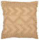 Surya Merdo Tan Pillow Cover 18"H X 18"W