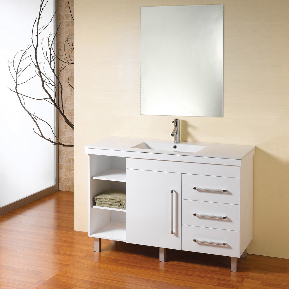 Baldwin Large Frameless Wall Mirror 28"x35"