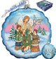 Winter Blessing Flower Ornament