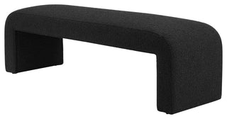 Vioreen Fabric Bench, Stanton Black