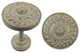 Urbanest Set of 2 Hera Medallion Drapery Holdback, Gilded French White