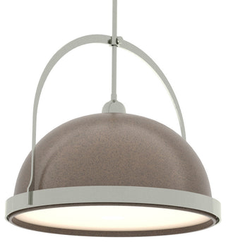 Atlas Large Pendant, Sterling, Bronze, Standard Height