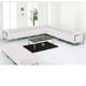 Hercules Imagination Series Melrose White Leather Set, 12-Pieces