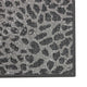 Vumbura Plains Area Rug, Indoor, Outdoor, Accent Carpet, Charcoal, Square 7'x7'