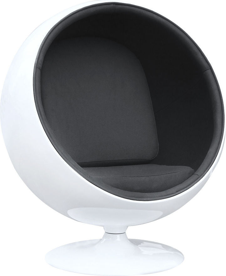 Modern Classics Ball Chair, Black
