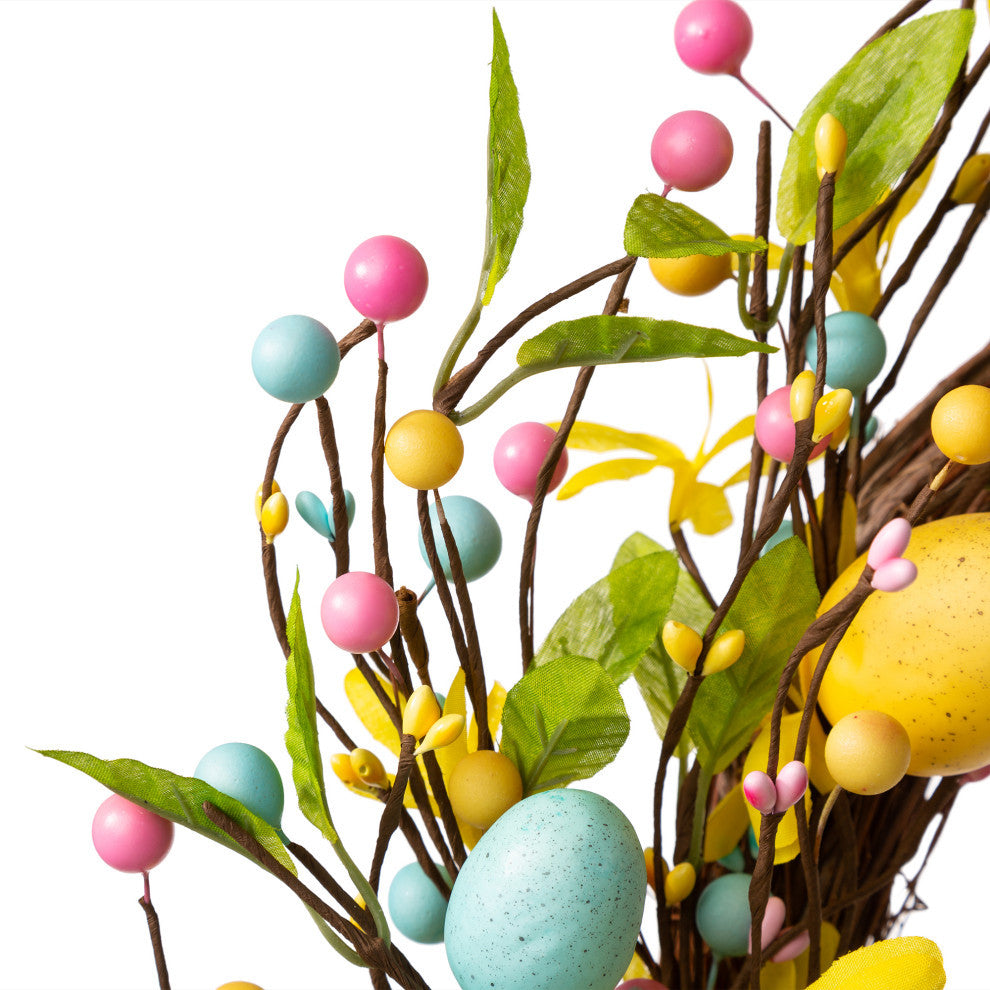 22"D Easter Egg Wreath