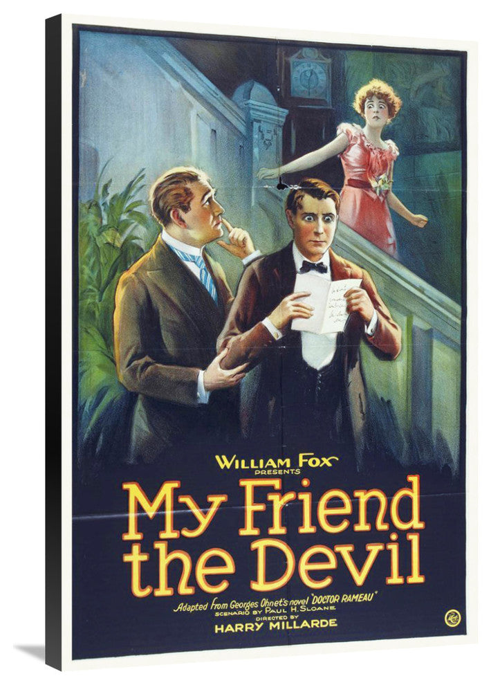 "My Friend The Devil" Stretched Canvas Giclee by Hollywood Photo Archive, 24x36"