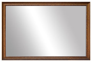 Crenshaw Framed Wall Mirror, Bronze, 34"x44"