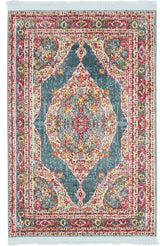 Unique Loom Turquoise Baracoa Regla 2'x3' Area Rug