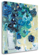 "Harmony In Blue" By Jennifer Harwood, Giclee Print on Gallery Wrap Canvas
