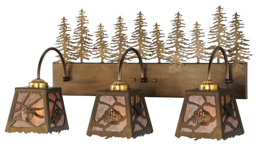 28L Spruce Pine 3 LT Vanity Light
