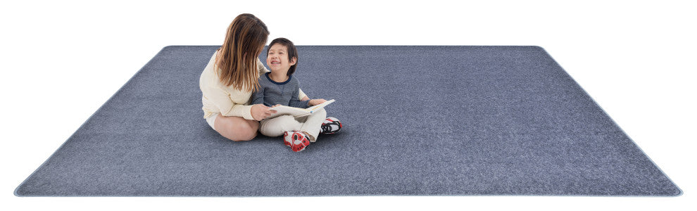 Kid Essentials Rug, Endurance, Glacier Blue, 12'x8'