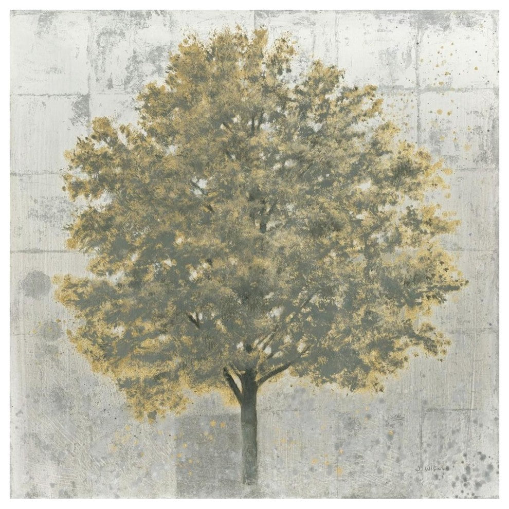 "Neutrality Gold" Digital Paper Print by James Wiens, 32"x32"