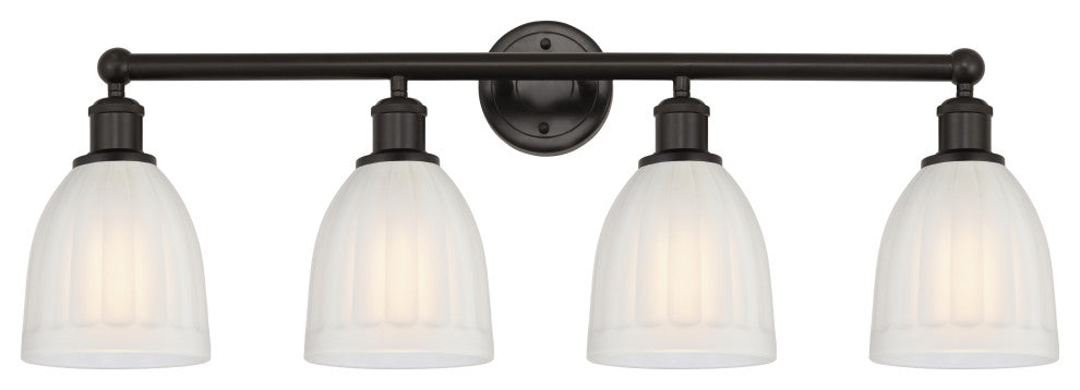 Innovations 616-4W-OB-G441 4 Light 32.75" Bath Vanity Light, Oil Rubbed Bronze