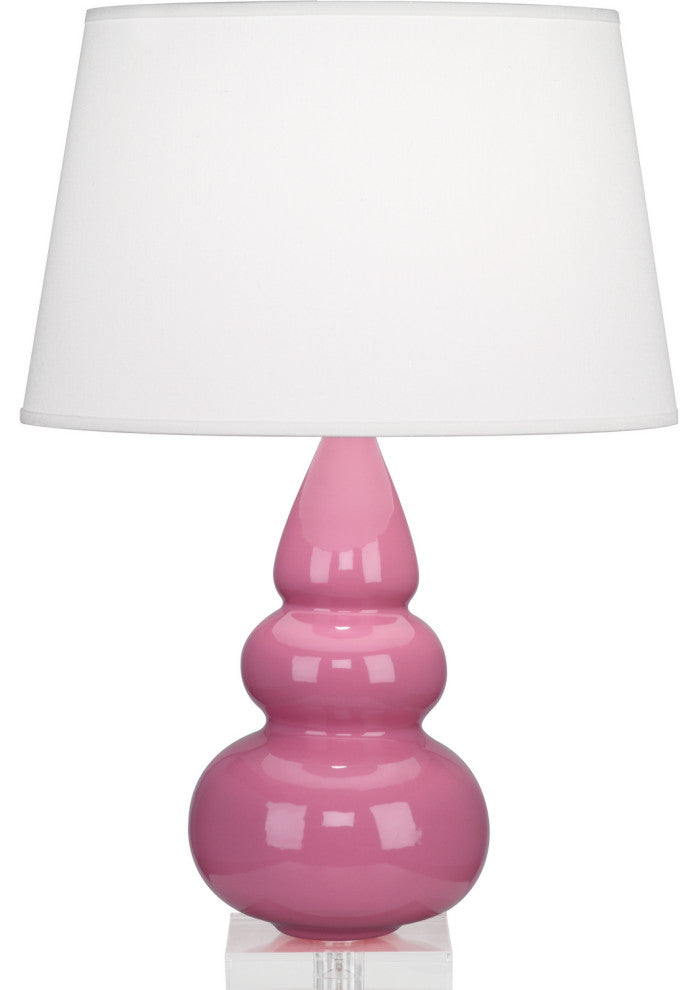 Robert Abbey RA-A288X 1-Light Accent Lamp, Small Triple Gourd