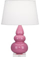 Robert Abbey RA-A288X 1-Light Accent Lamp, Small Triple Gourd