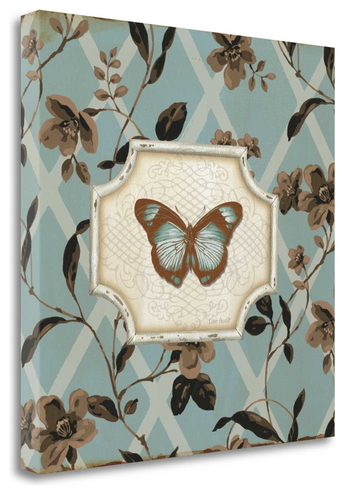 "Butterfly Bliss IV" By Lisa Audit, Giclee Print on Gallery Wrap Canvas