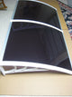 Solid Gray Door and Window Awning, 6'x3.25'