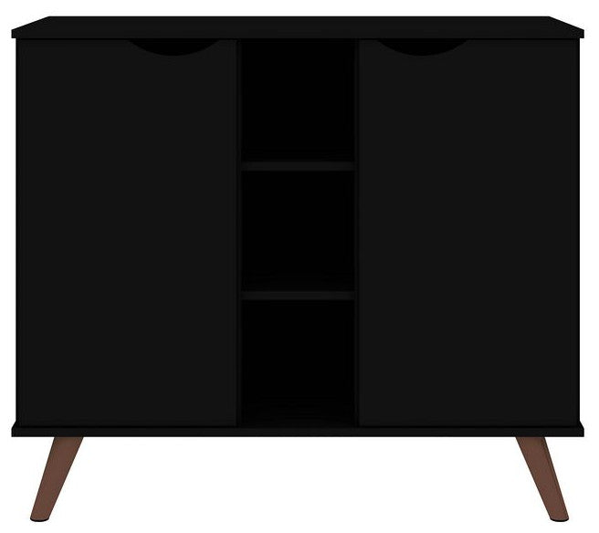 Hampton 39.37 Buffet Stand in Black