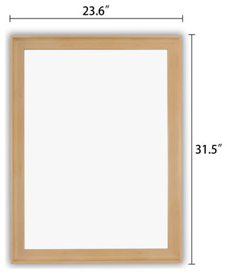 Chloe'S Reflection Golden Finish Framed Wall Mirror 32" Height