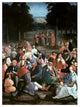 "Miracle of the Loaves & the Fishes" Paper Print by Lucas Van Leyden, 18"x24"