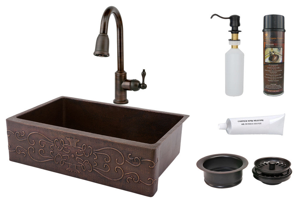 Kitchen Sink, Faucet and Accessories Package, KSP2_KASDB33229S