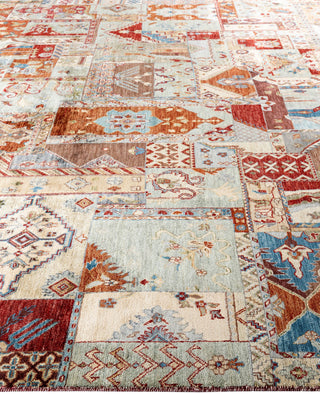 Patchwork One-of-a-Kind Hand-Knotted Area Rug - Multi, 9' 0" x 12' 0"