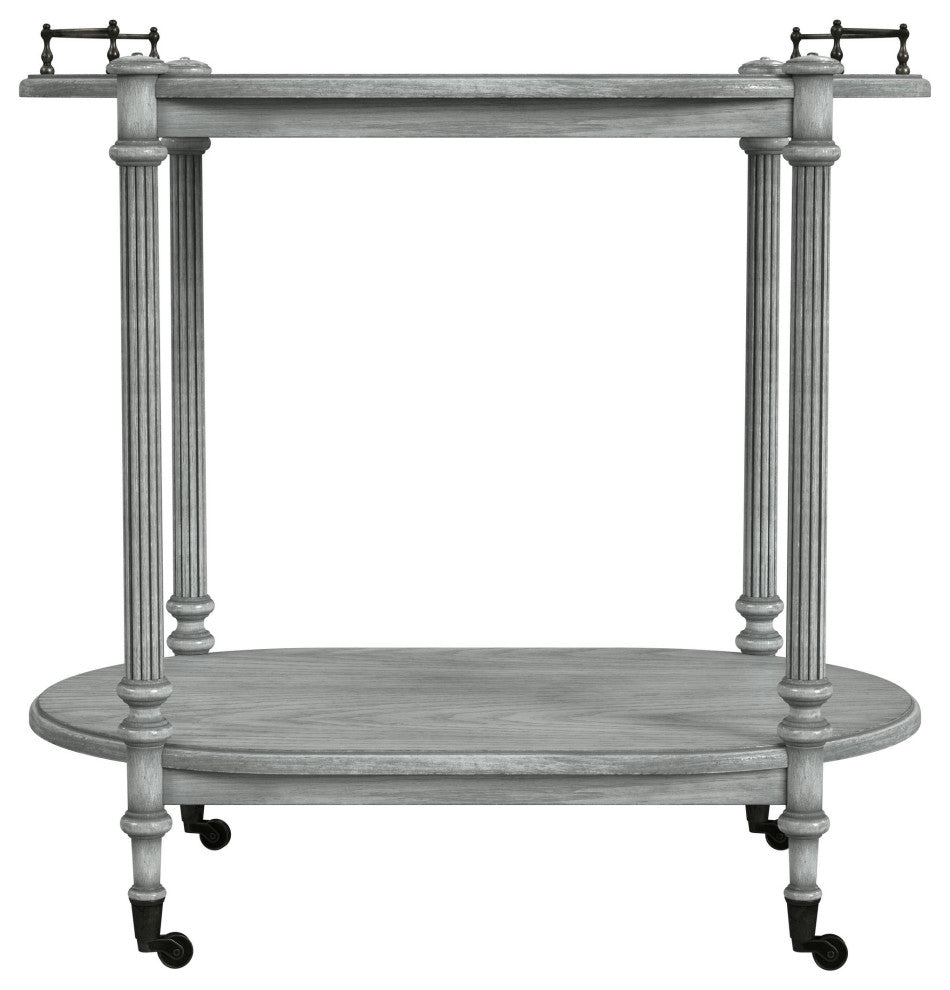 Butler Specialty Company, Kathleen 2 Tier Bar Cart, Gray