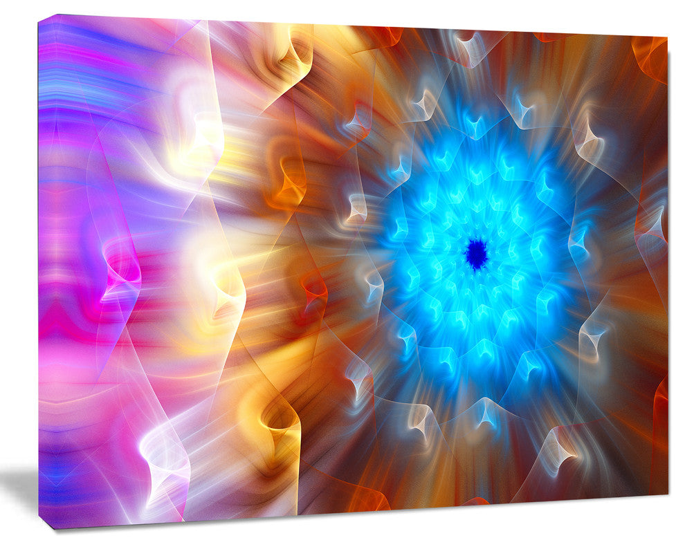 Multi Color Exotic Flower Petals, Floral Canvas Art Print, 40"x30"