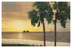 "Naples Sunset" Digital Paper Print by Diane Romanello, 32"x22"