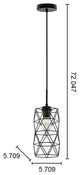 Estevau 2 1-Light Mini Pendant